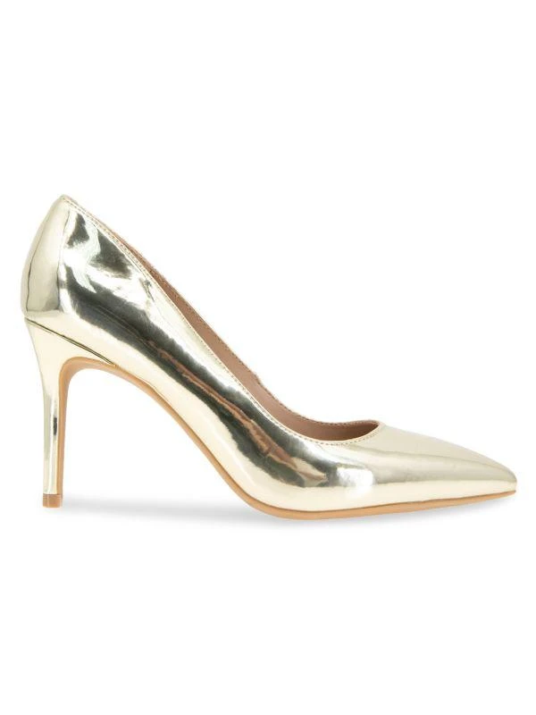 BCBG Bissha Metallic Pumps 1