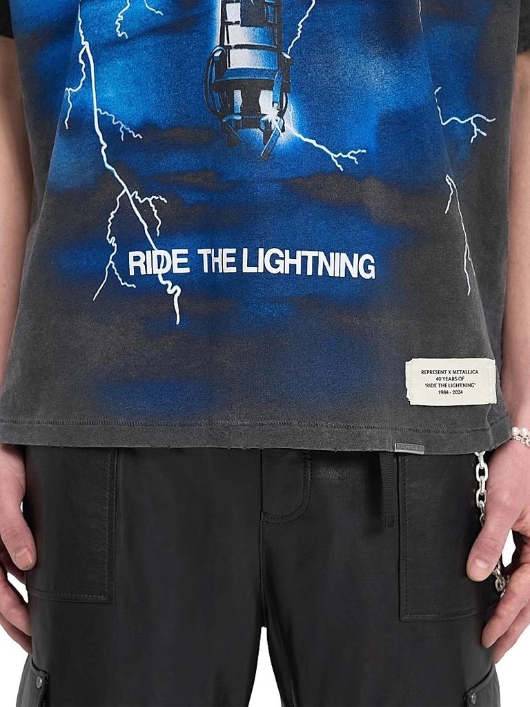 Represent Metallica Ride the Lightning T-Shirt 8