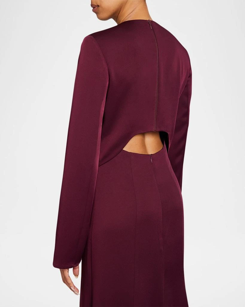 Santorelli Charlize Cutout A-Line Midi Dress 4