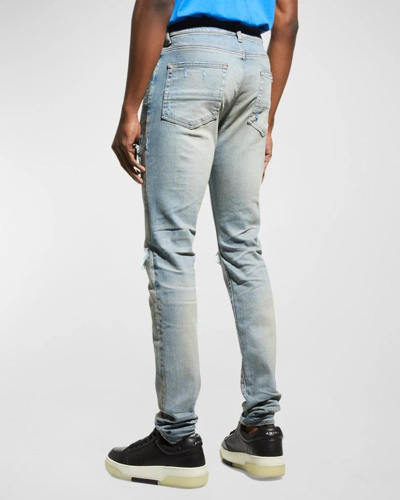 AMIRI Men's MX1 Bandana Repair Skinny Jeans 3
