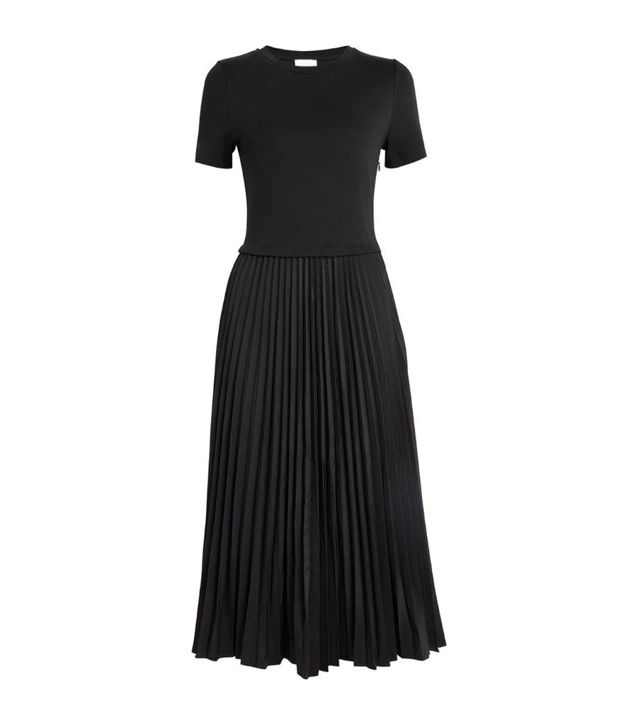 Claudie Pierlot Cotton-Blend Pleated Dress 1