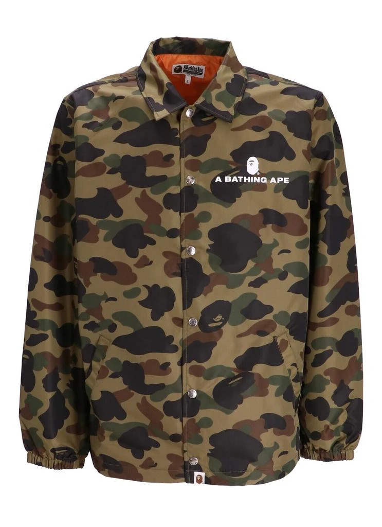 Bape 1st Camo Nylon Twill Coach Jacket M 1