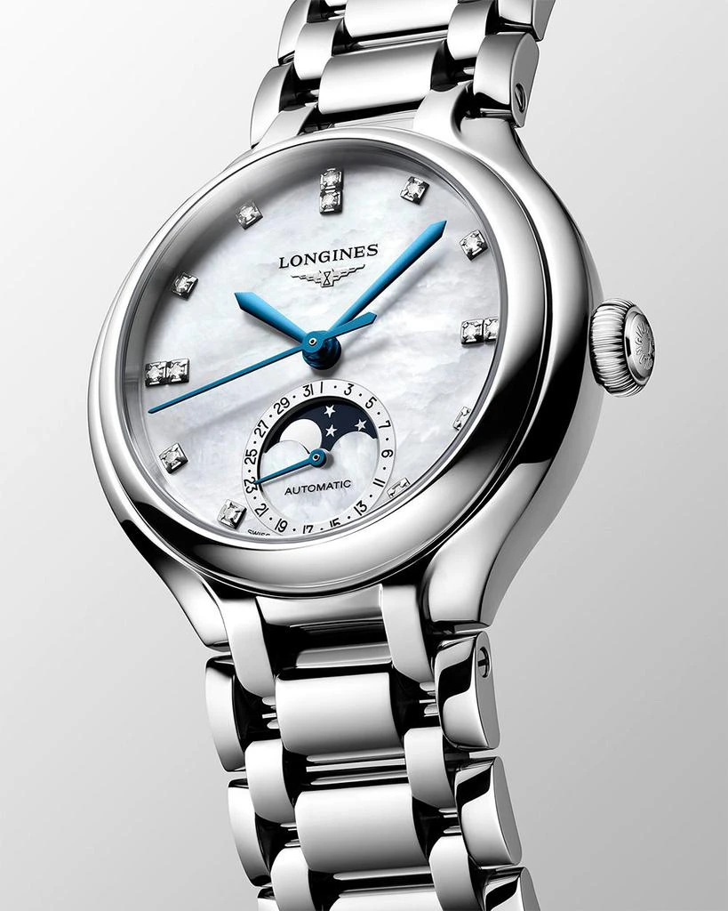 Longines PrimaLuna Moonphase Watch, 34mm 2