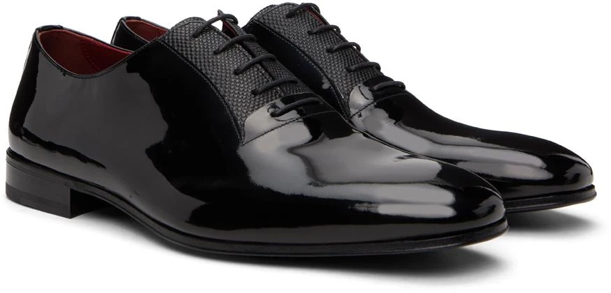 Salvatore Ferragamo Black Gianbattista Oxfords 4