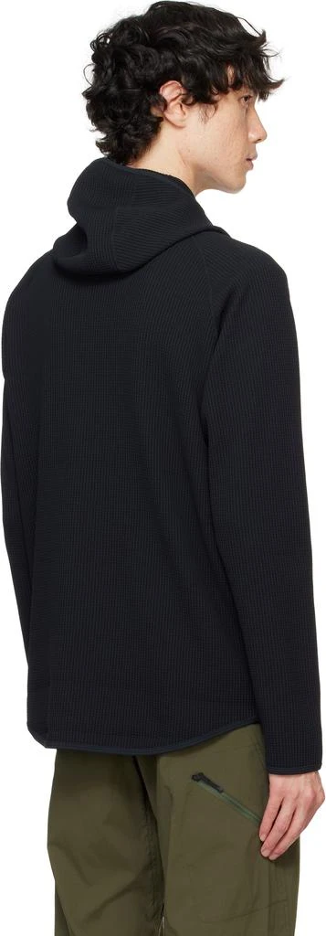 Goldwin Black WF Light Long Sleeve Hoodie 3