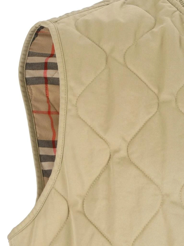 Burberry Quilted Vest – Beige 4