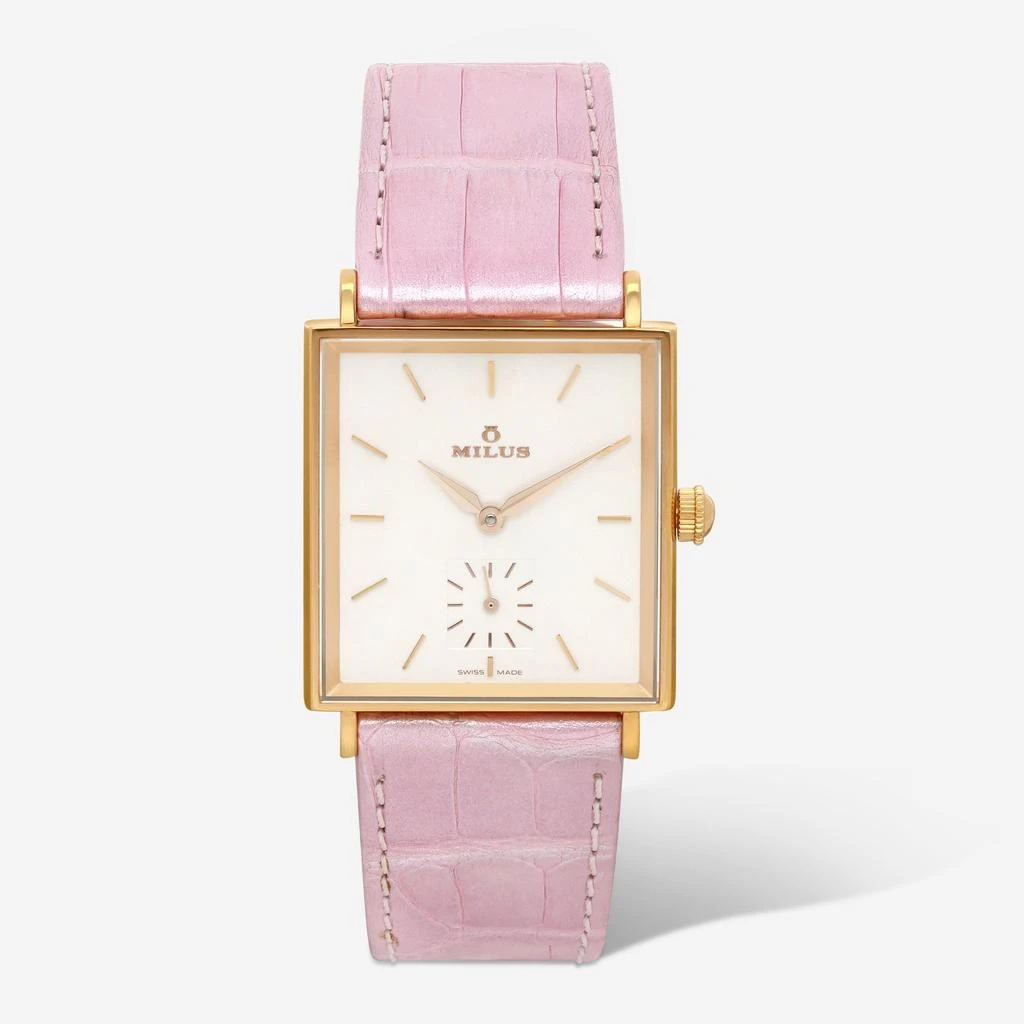 Milus Milus Aurigos Stainless Steel 28mm Quartz Ladies Watch AUR204P 1