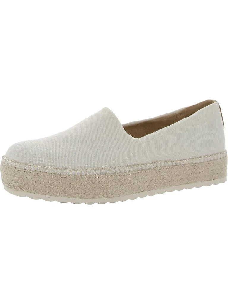 Dr. Scholl's Shoes Sunray Womens Faux Suede Slip On Platforms 8