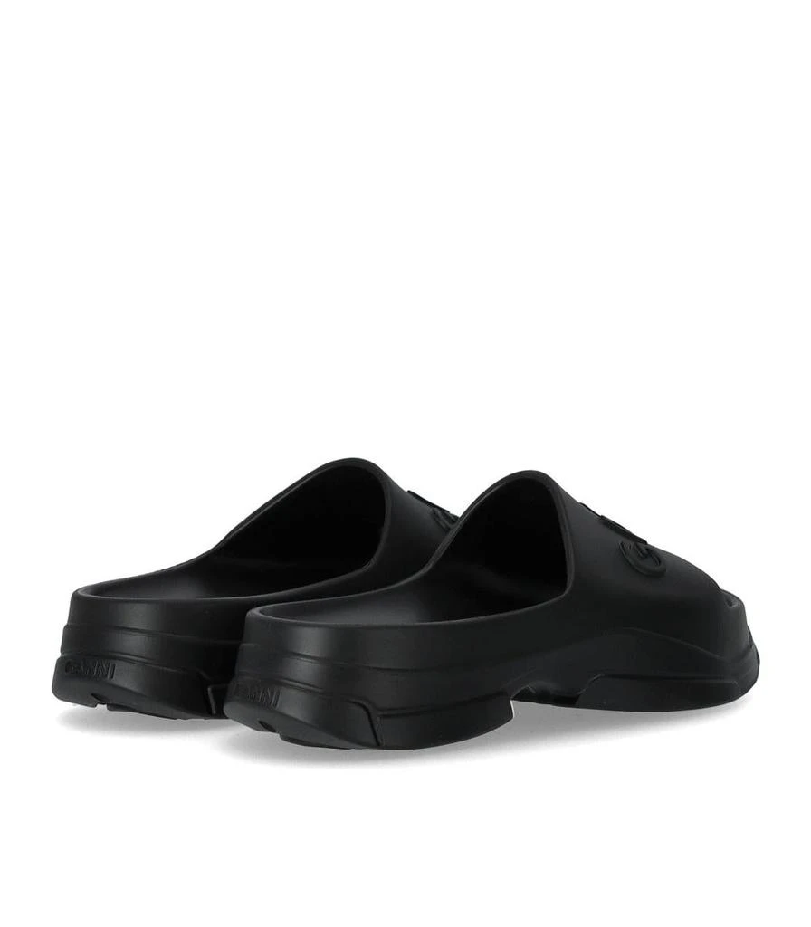 Ganni Ganni Black Pool Slide Sandal 4