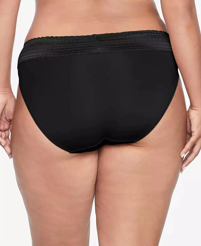 Warner's Warners® No Pinching No Problems® Dig-Free Comfort Waist with Lace Microfiber Hi-Cut 5109 2