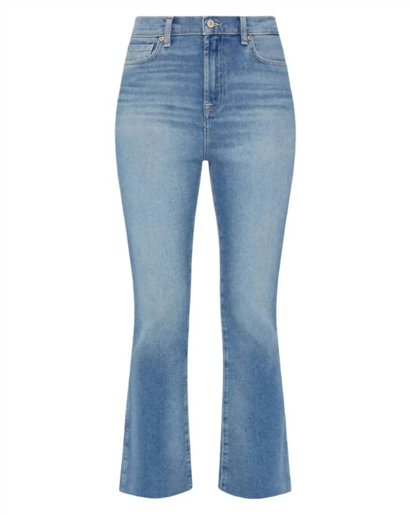 7 For All Mankind High Waist Slim Kick Be My Baby Jeans 5