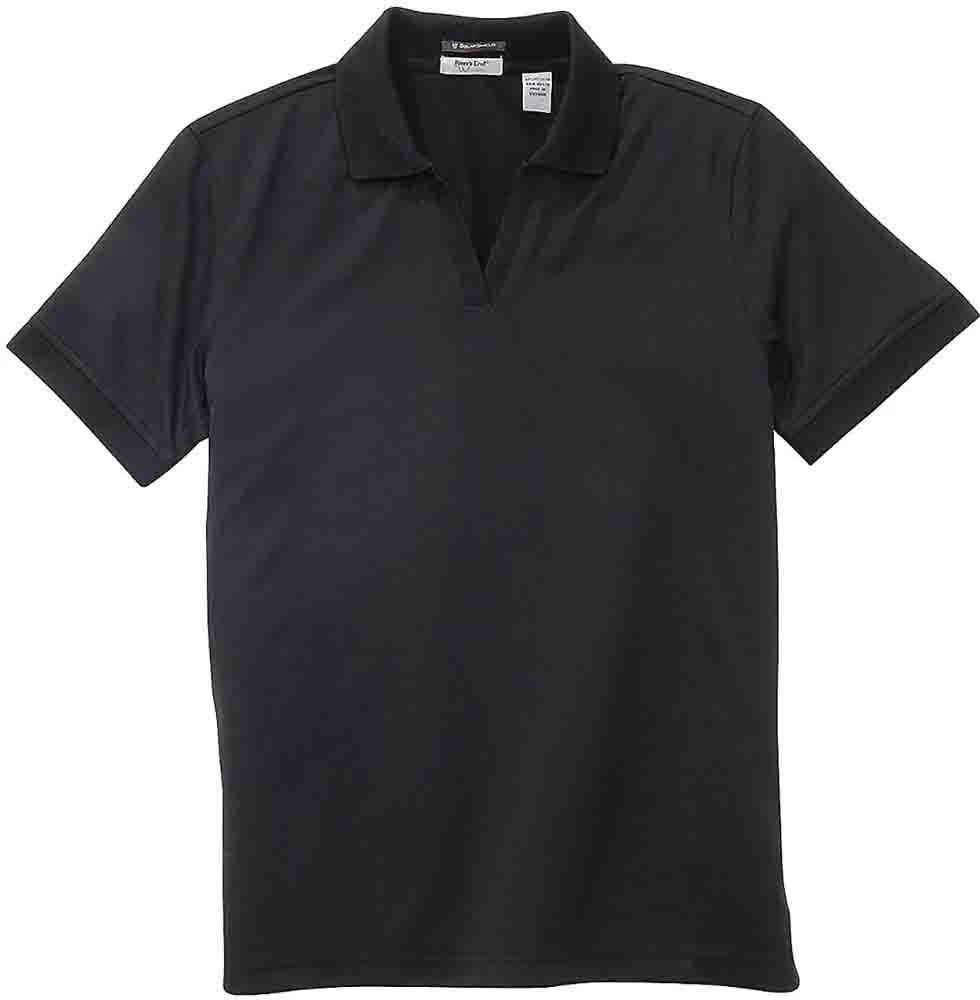 River's End Jacquard Short Sleeve Polo Shirt 1