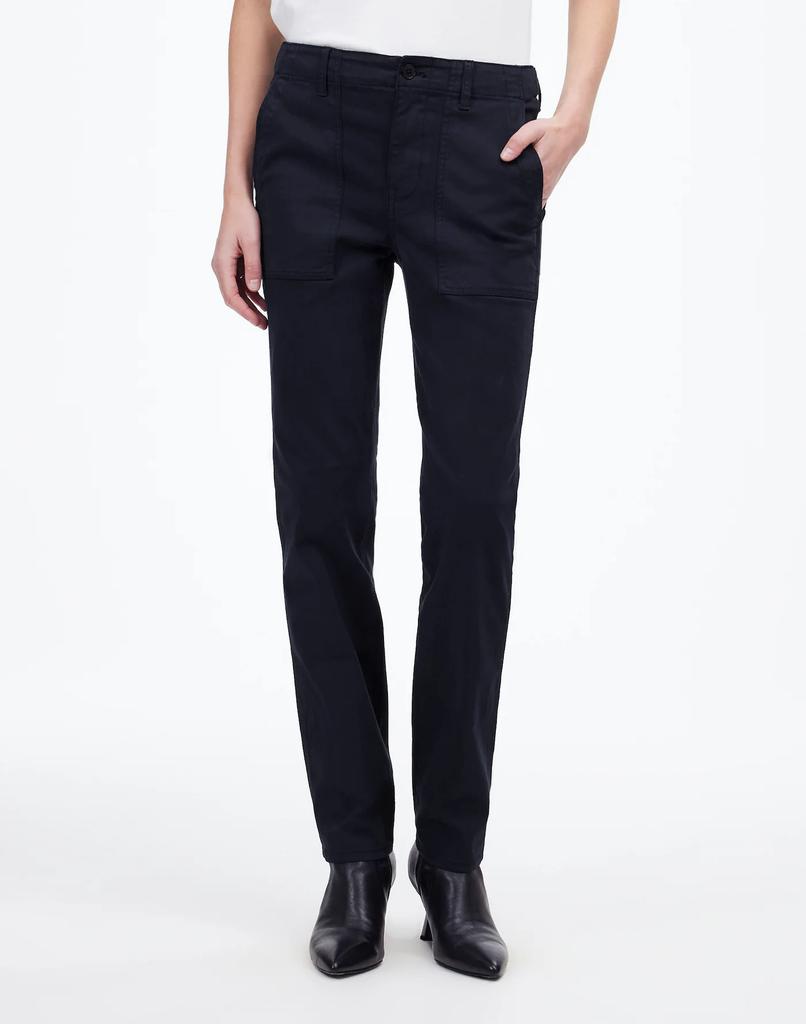 Madewell The Slim Straight Utility Pant in Garment Dye