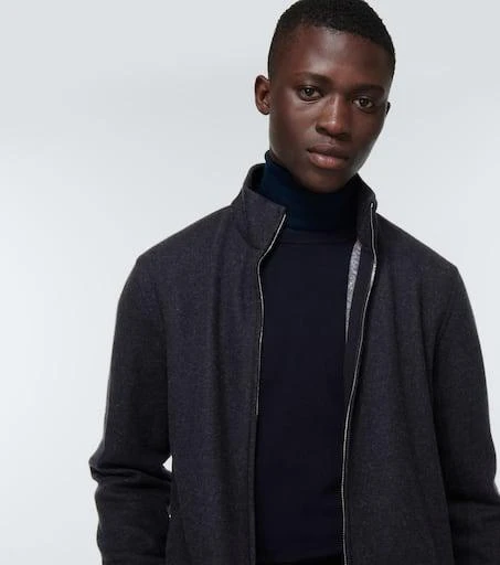 Loro Piana Cashmere zip-up sweater 5