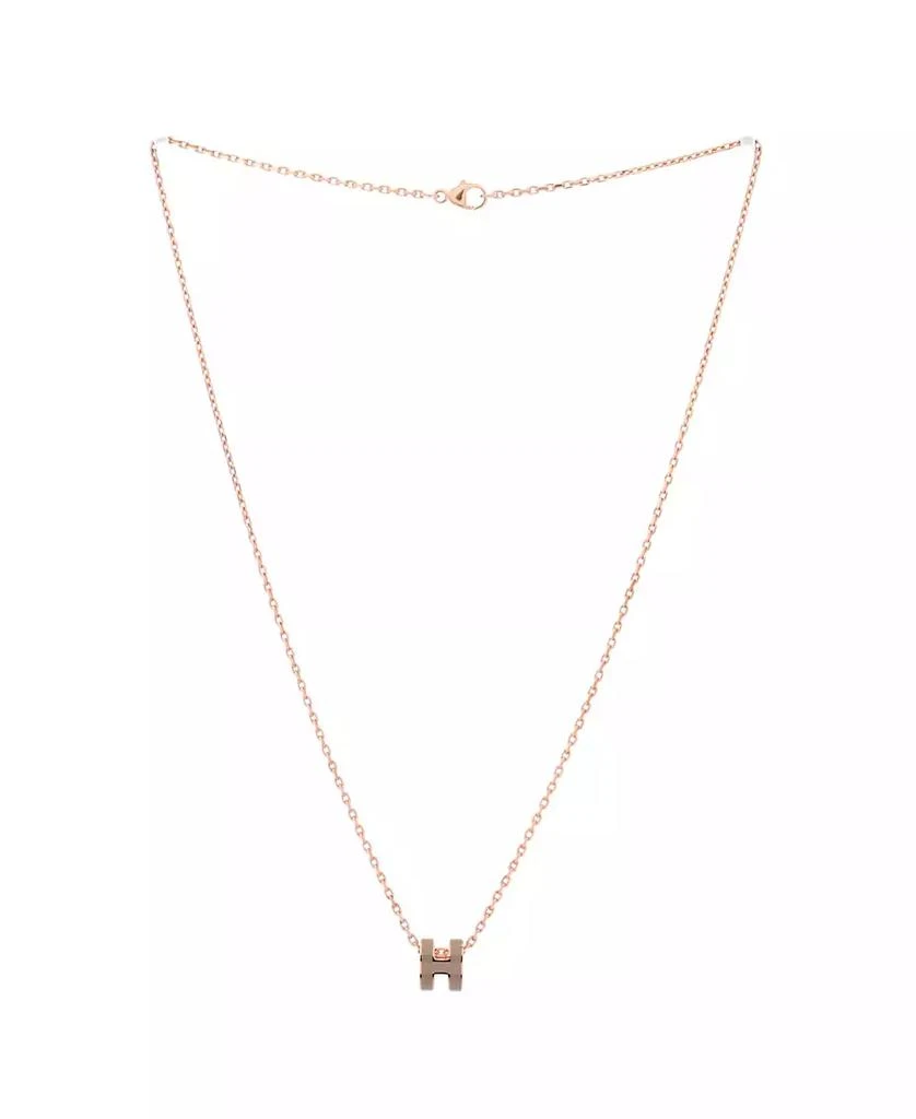Pre-Owned Hermes Pop H Pendant Chain Necklace 2