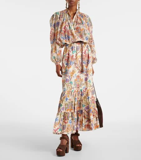 ETRO Paisley cotton blouse 2