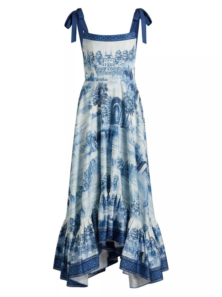Alice + Olivia Rosalee Bustier Maxi Dress 1