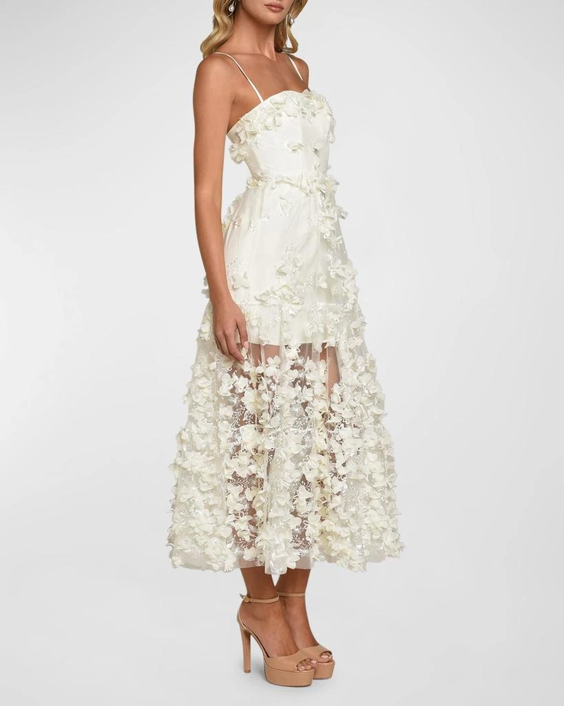HELSI Audrey Embroidered Floral Applique Midi Dress 2