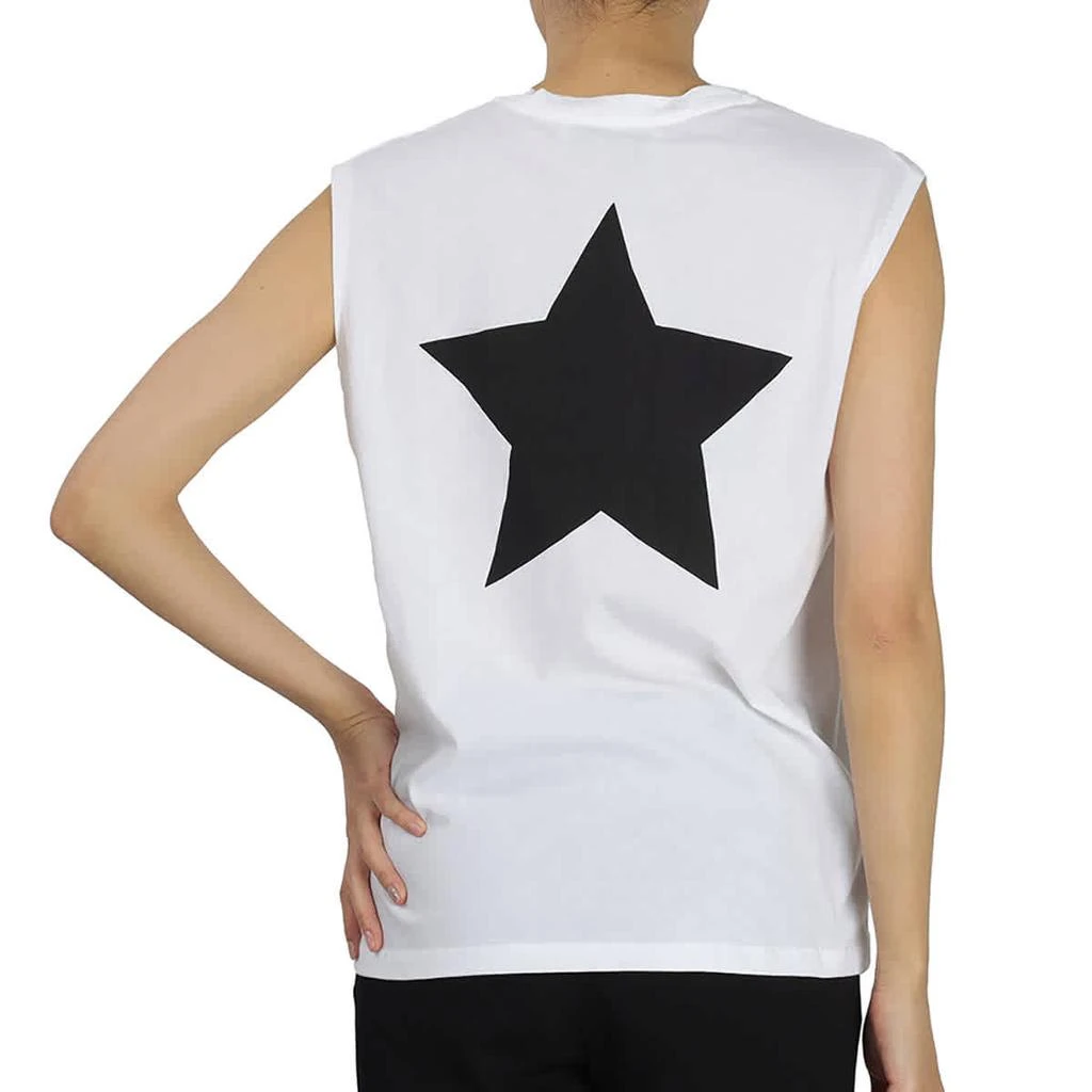 Etre Cecile Ladies White Frenchie Star Tank Top 3