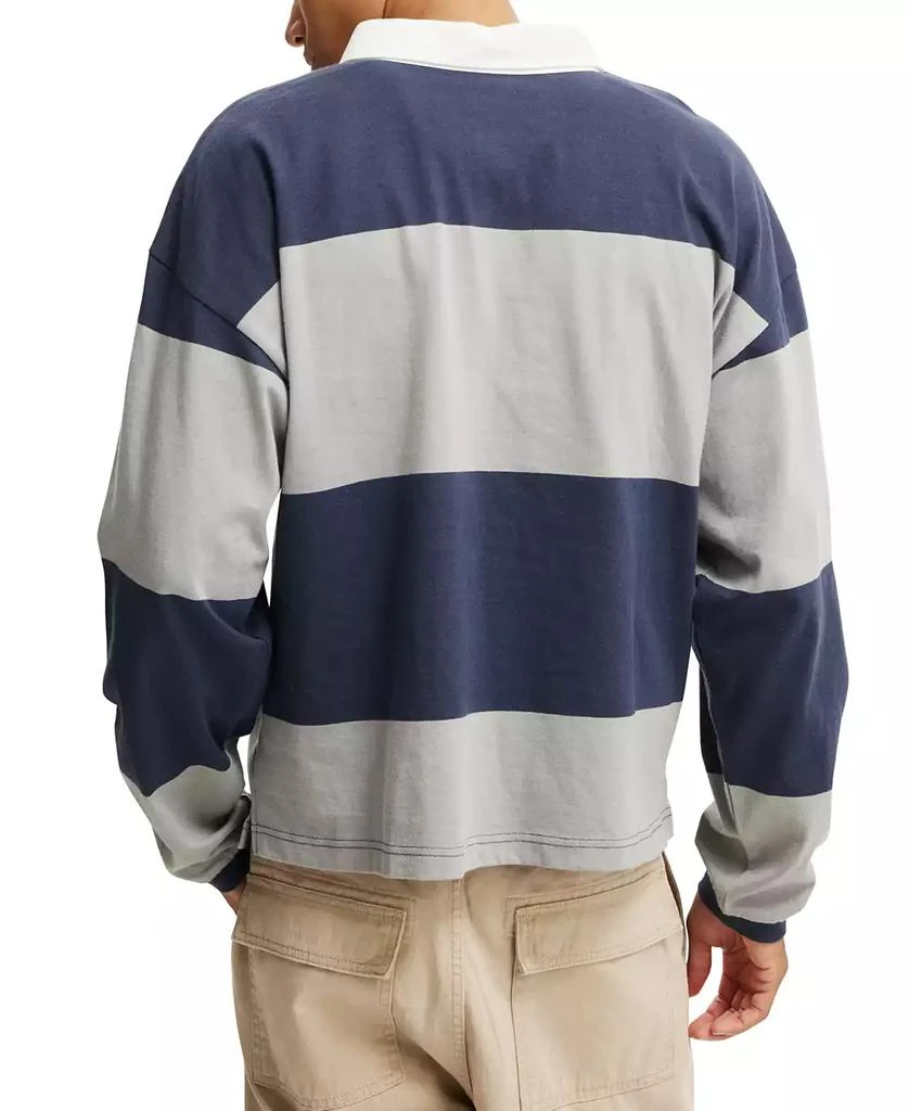 Cotton On Men's Box Fit Rugby Long Sleeve Polo Shirt 2