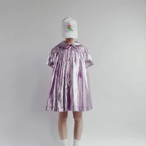 Caroline Bosmans Lamé dress 5