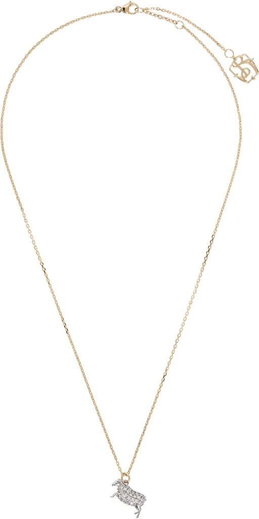 Burberry Sheep Charm Necklace