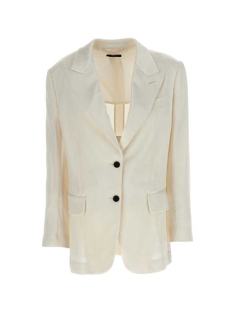 Tom Ford Tom Ford Lustrous Barathea Single-Breasted Tuxedo