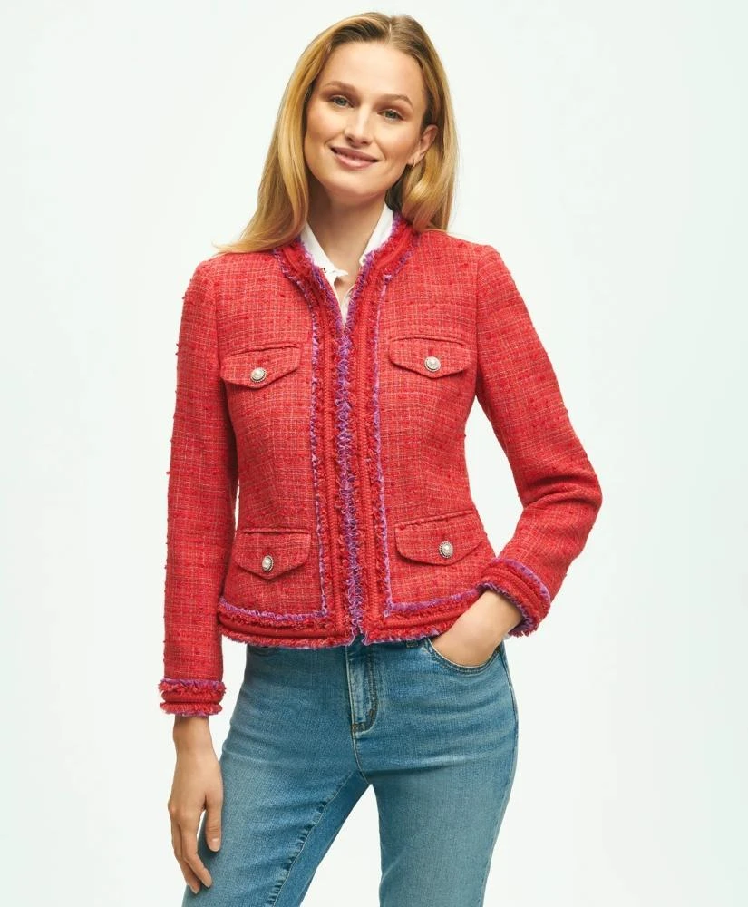 Brooks Brothers Boucle Tweed Jacket 3