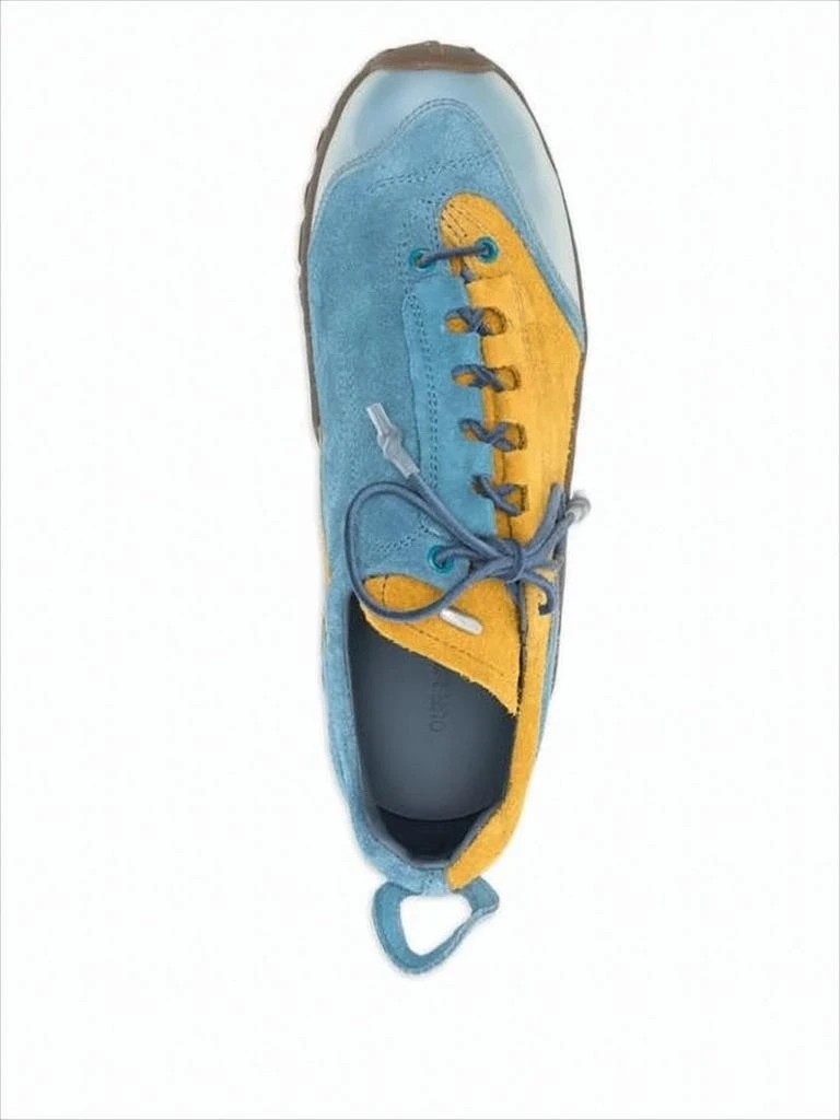 Our Legacy Contrast Suede Sneakers with Rugged Vibram Sole 4