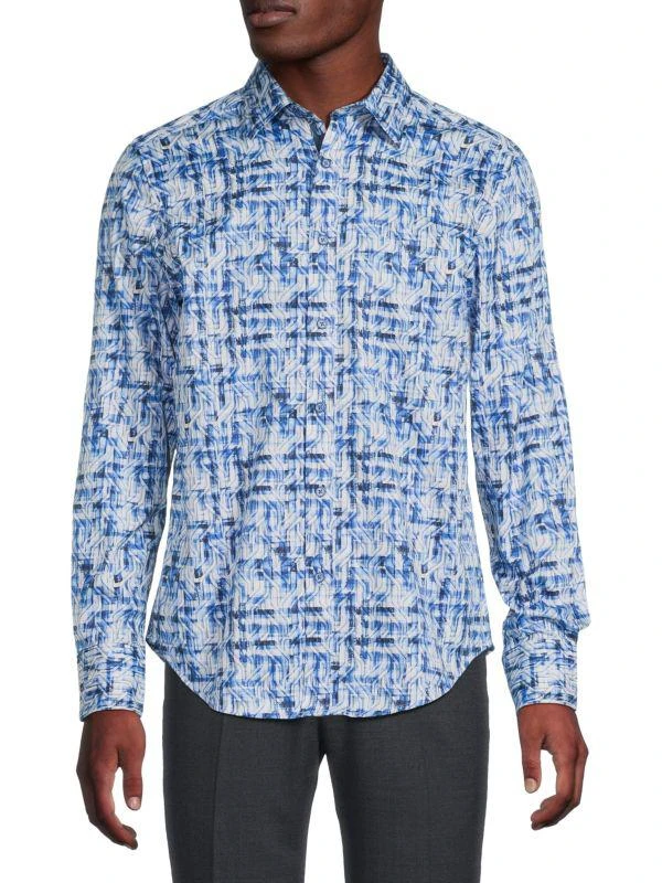 Robert Graham ​Erasmus Stretch Woven Shirt 1