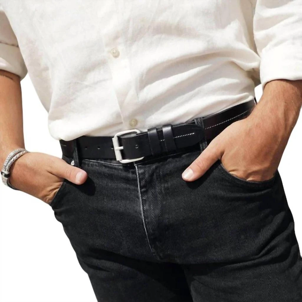 Amsterdam Heritage Amsterdam Heritage - Men's Xavi Leather Belt 3