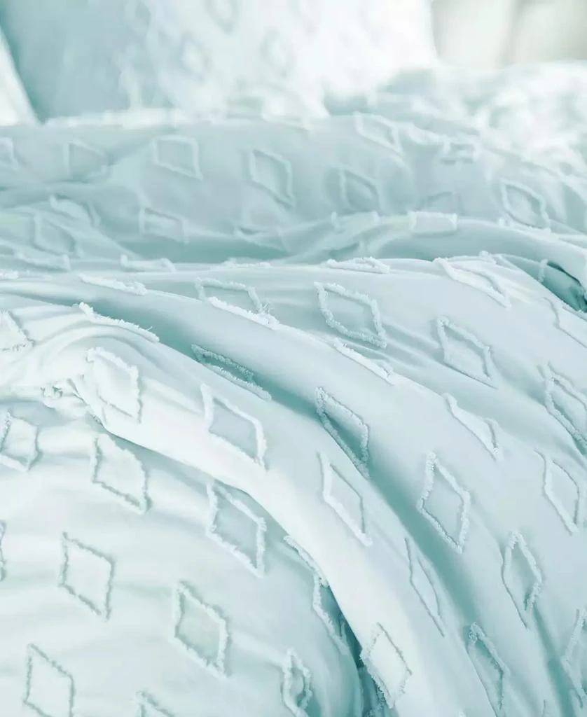 SOUTHSHORE FINE LINENS Gemma 2 Piece Textured Duvet Cover Set 4
