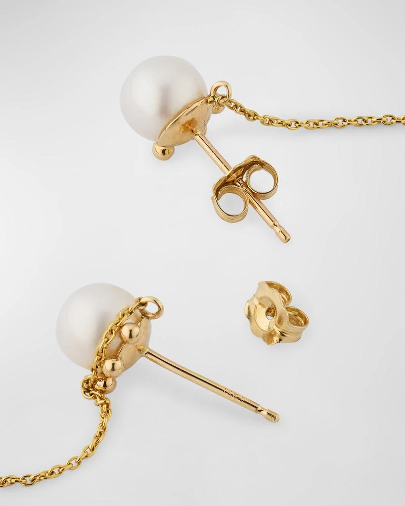 POPPY FINCH 14K Pearl Bubble Drop Earrings 4