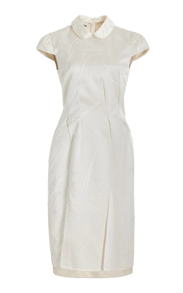 midi dress with side cutouts Kelly Green Cotton Side Cut Out Flower Midi Dress