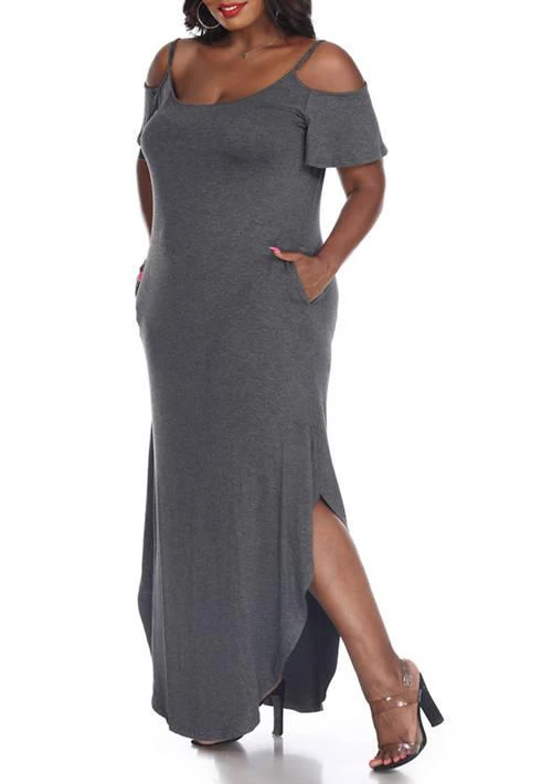 White Mark Mark Plus Size Lexi Maxi Dress 3