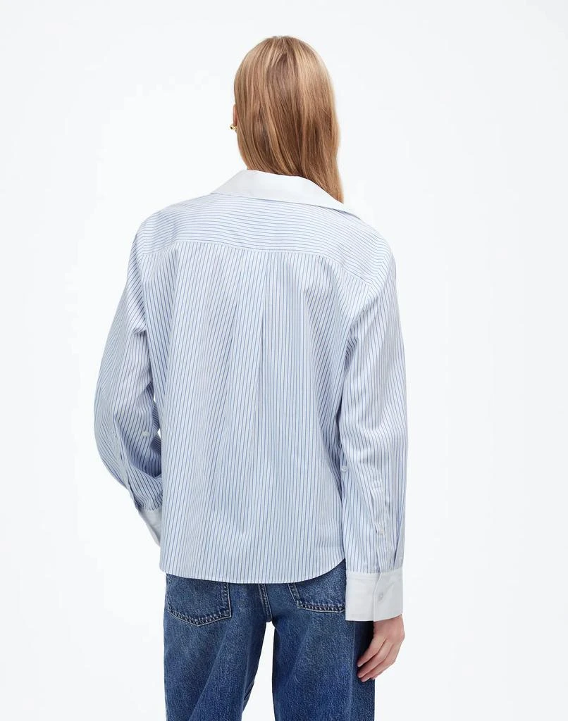 Madewell Easy Y-Neck Button-Up Shirt 4
