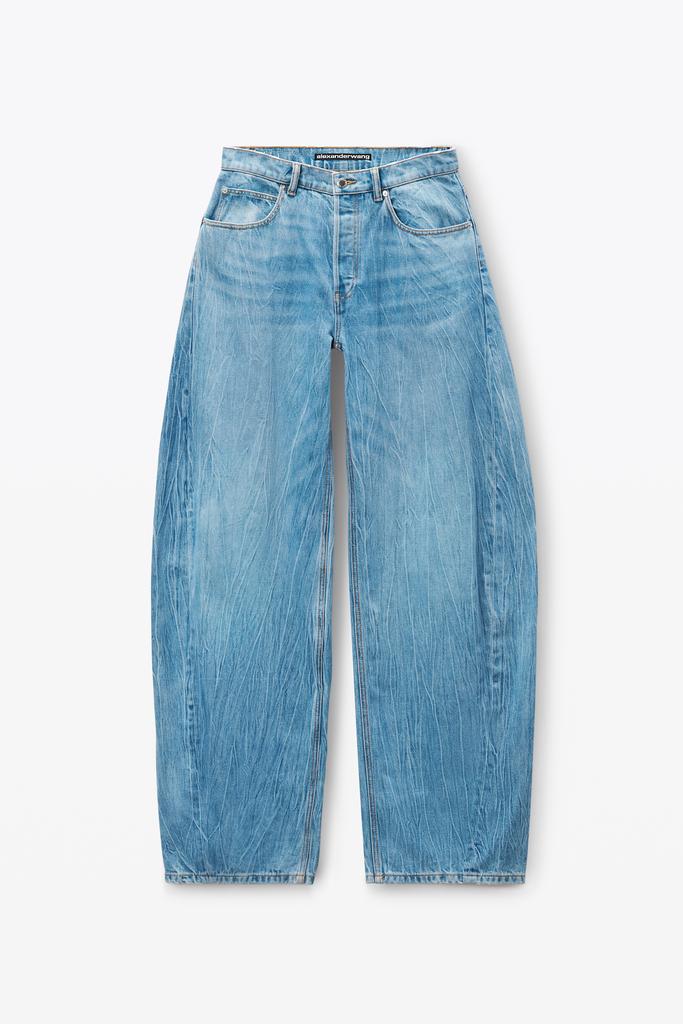 Alexander Wang low-rise rounded oversized jeans