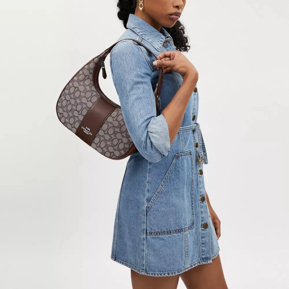 Coach Carmen Shoulder Bag In Signature Jacquard 2