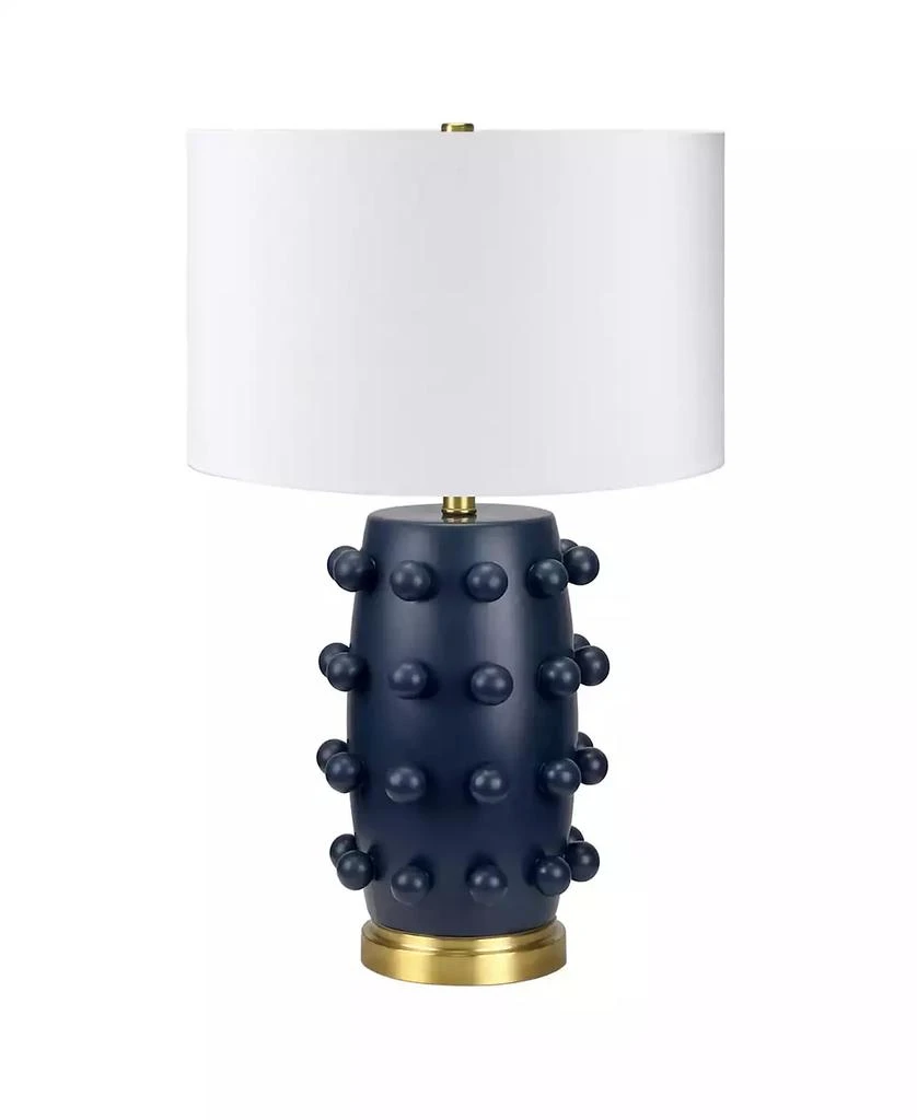 Hudson 
Canal Farrington 25.5" Ceramic Table Lamp with Fabric Shade