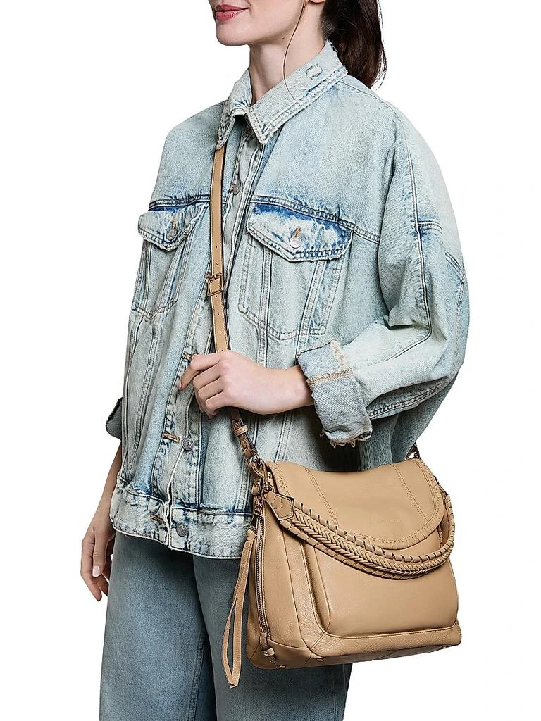 Aimee Kestenberg All For Love Leather Zip Convertible Shoulder Bag 2