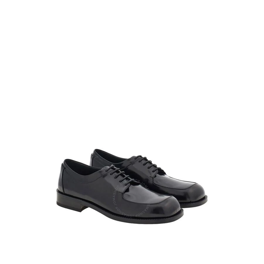 Salvatore Ferragamo Leather Dinamic Lace-up Derby Shoes 2