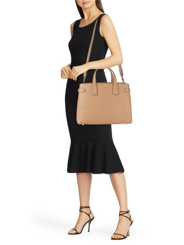 Burberry Leather Top Handle Bag 2