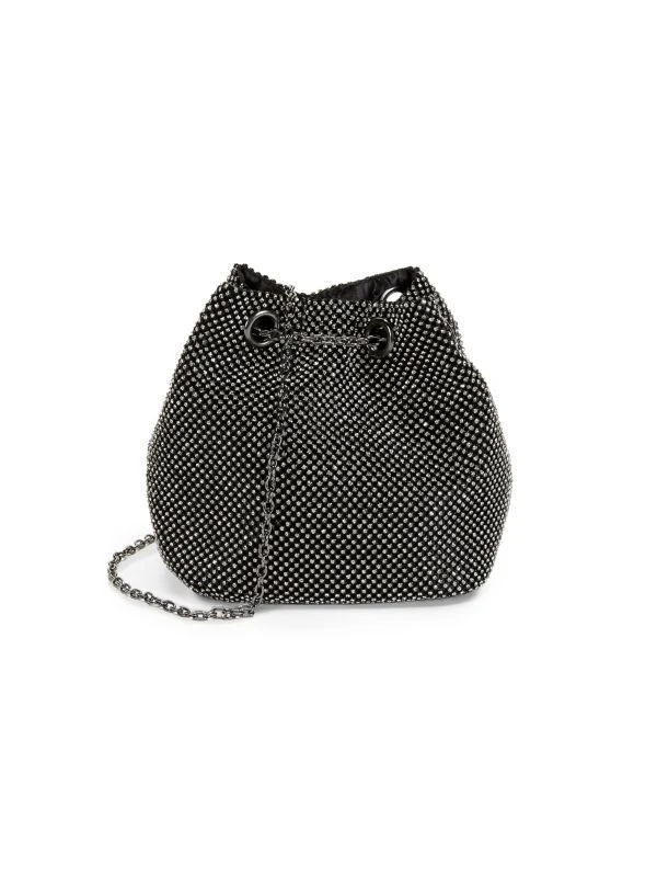 La Regale Crystal Drawstring Crossbody Bag 1