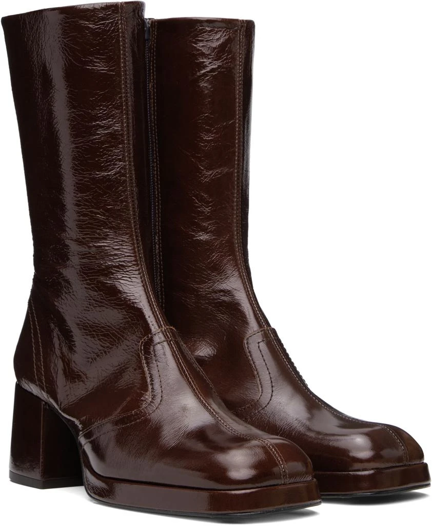 MIISTA Brown Cass Boots 4