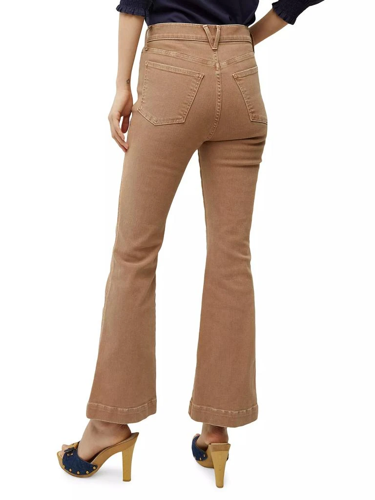VERONICA BEARD Carson High-Rise Flare Pants 4