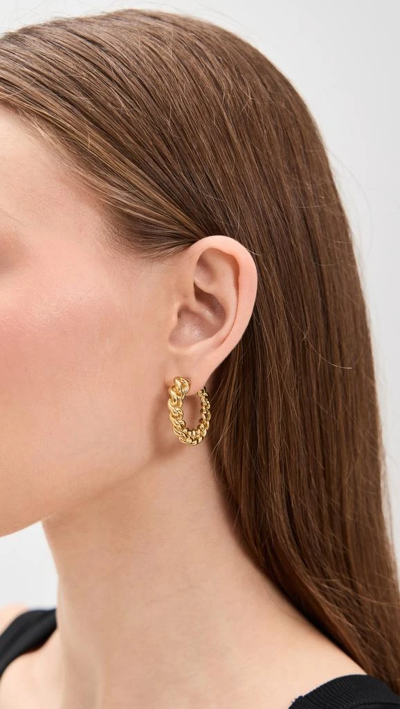 GAS Bijoux Bronxy Creole O Earrings 2