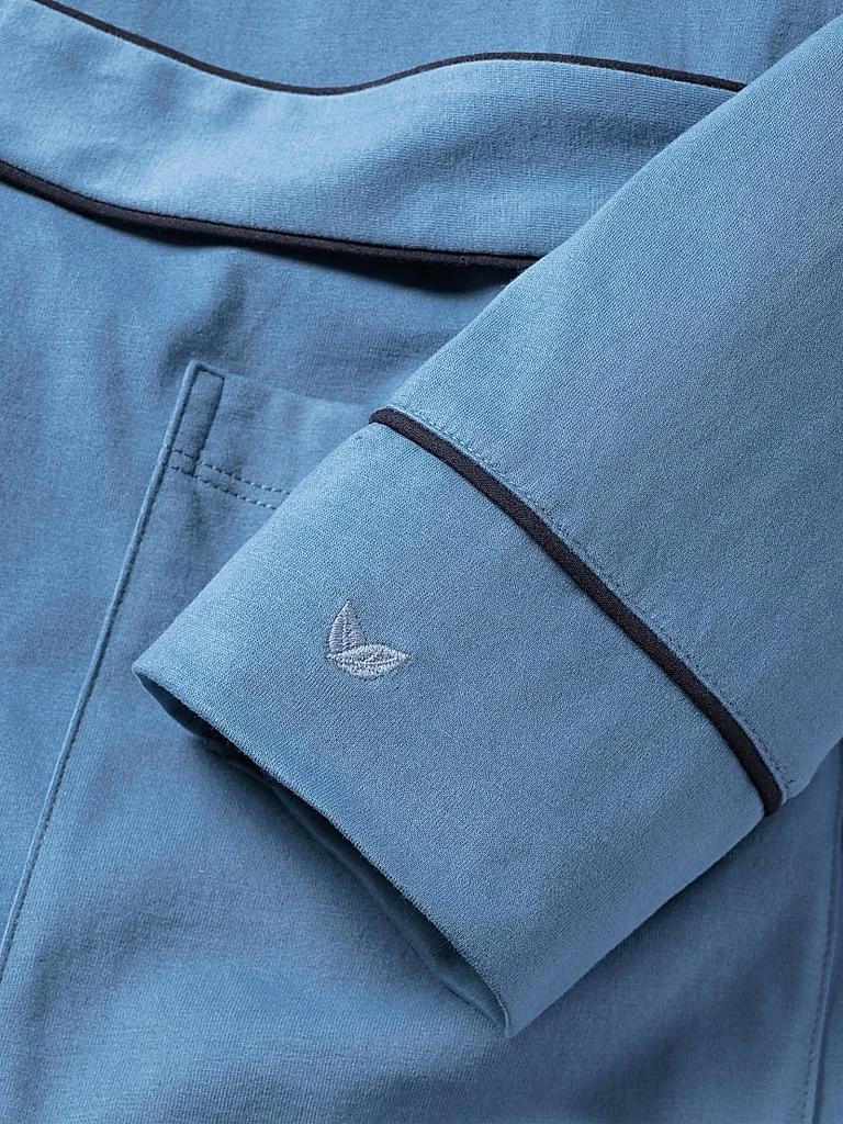 Petite Plume Pima Cotton Tie-Waist Robe 7