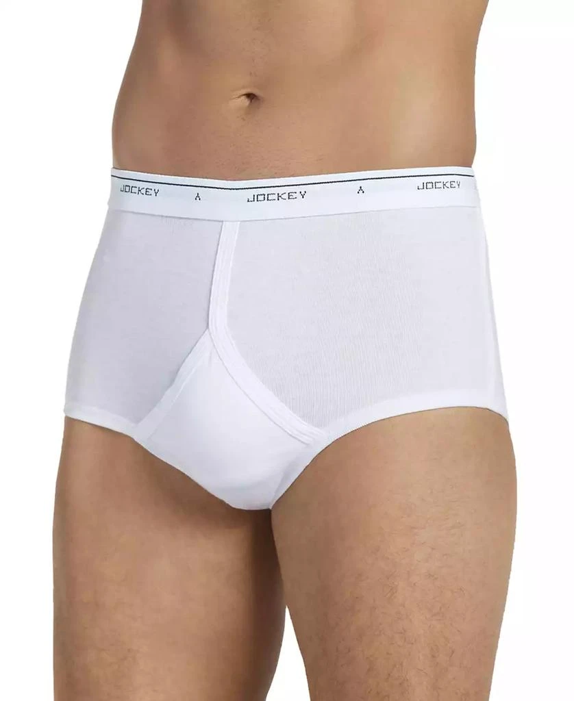 Jockey Men's Classic Collection Full-Rise Briefs 4-Pack Underwear 4