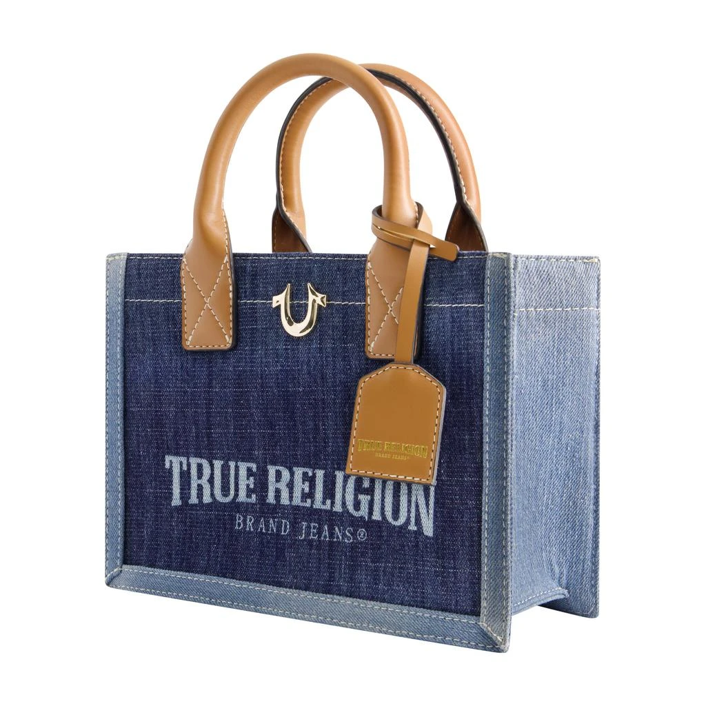 True Religion Modern Edge Denim Tote 3