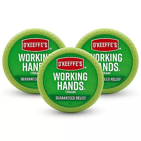 O'Keeffe's O'Keeffe's Working Hands, 2.7 oz., 3 pk.